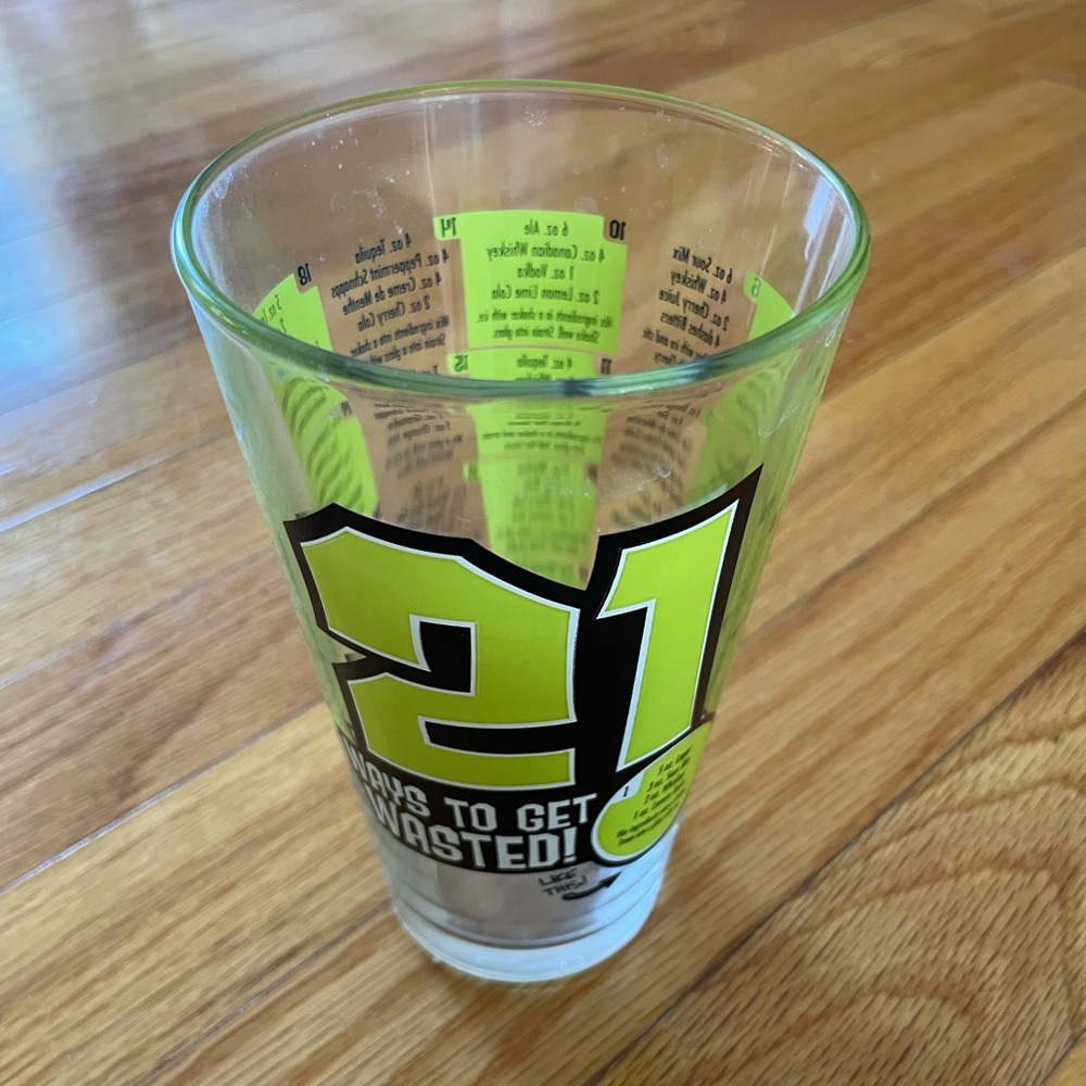 21 Beer Glass